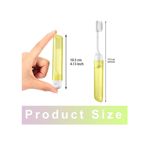 Cepillo De Dientes Plegable Portátil Para Viaje Varios Color 2