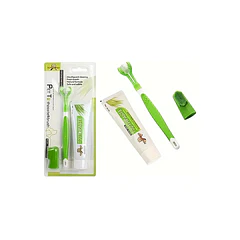Kit Aseo Dental Para Perros Y Gatos Con Pasta Y Cepillos