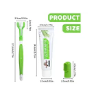 Kit Aseo Dental Para Perros Y Gatos Con Pasta Y Cepillos 3