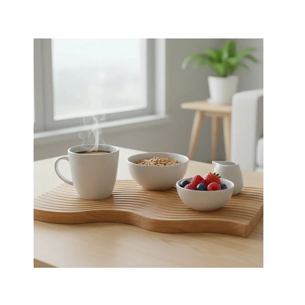 Tabla Decorativa Bandeja De Madera Diseño Para Picoteo 3