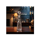 Licorera De Vidrio Con Diseño Griego Para Whisky 2