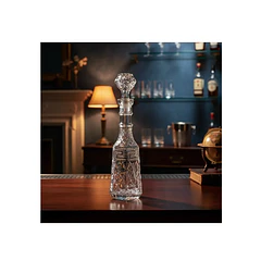 Licorera De Vidrio Con Diseño Griego Para Whisky