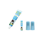 Kit Higiene Dental Para Gatos Con Pasta Y Cepillos De Dedo 2