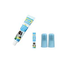 Kit Higiene Dental Para Gatos Con Pasta Y Cepillos De Dedo