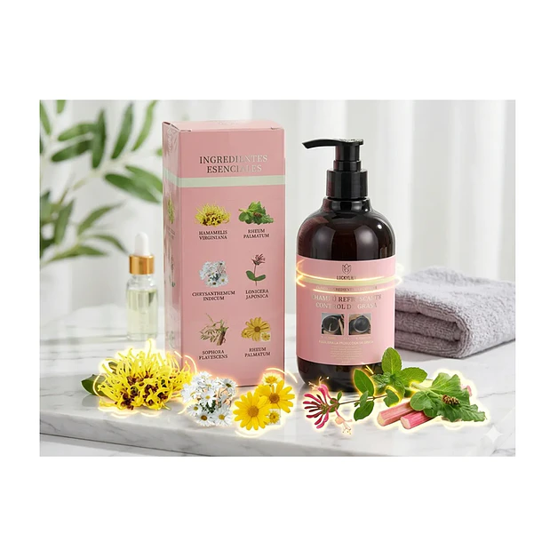 Champú Refrescante Control Grasa Luckylily 500ml 3