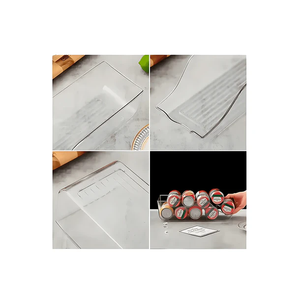 Organizador Transparente Para Latas De Bebidas 5