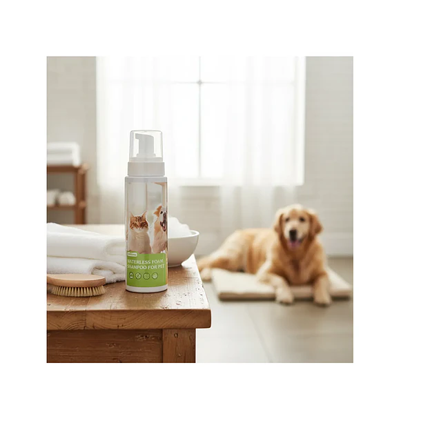 Shampoo En Espuma Sin Agua Para Perros Y Gatos 2