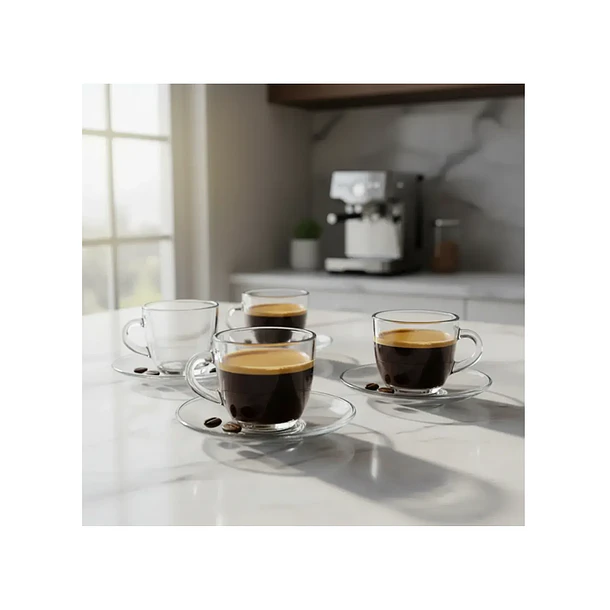 Set 6 Tazas Y Platos Para Te Y Cafe 1