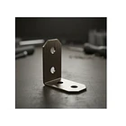 Kit 4 Escuadras Verticales 40x20x2mm Con Tornillos 4