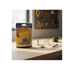 Escuadra Vertical 60x20x2mm 4 Pcs Con Tornillos