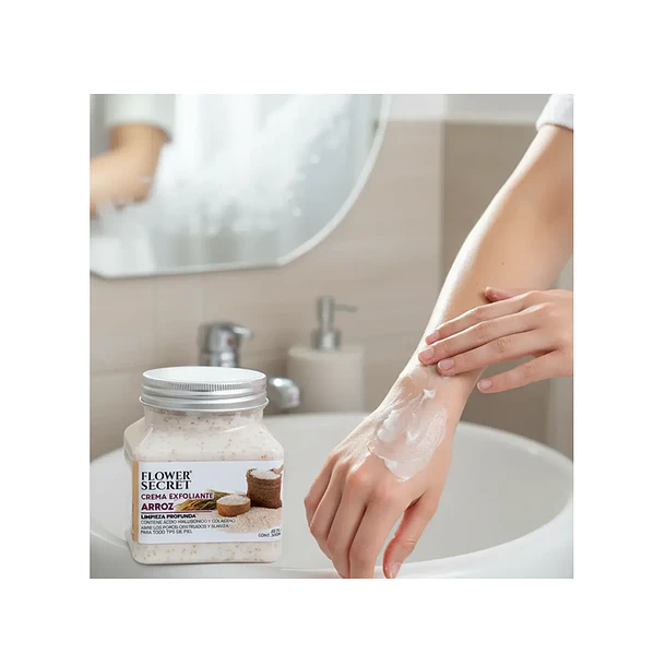 Crema Exfoliante Corporal De Arroz 3