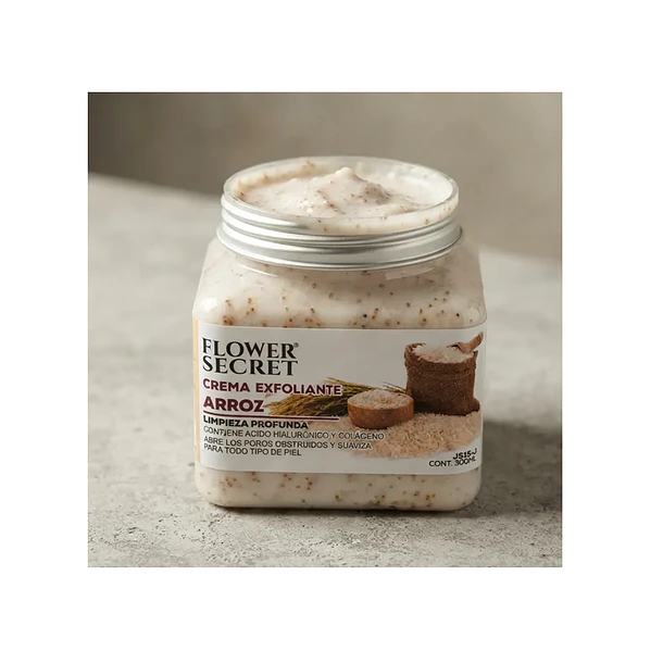 Crema Exfoliante Corporal De Arroz 4