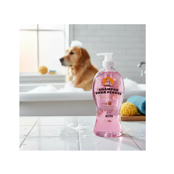 Shampoo Para Perros 1000ml Con Dosificador Aromas 7