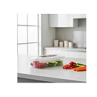 Contenedor Organizador De Alimentos 3 Divisiones Con Tapa 2