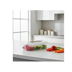 Contenedor Organizador De Alimentos 3 Divisiones Con Tapa