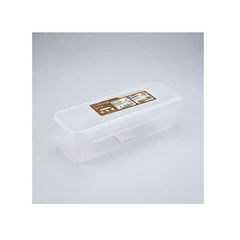 Contenedor Organizador De Alimentos 3 Divisiones Con Tapa