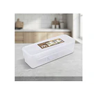Contenedor Organizador De Alimentos 3 Divisiones Con Tapa 3