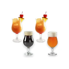 Set De 4 Copas Cerveza Praga