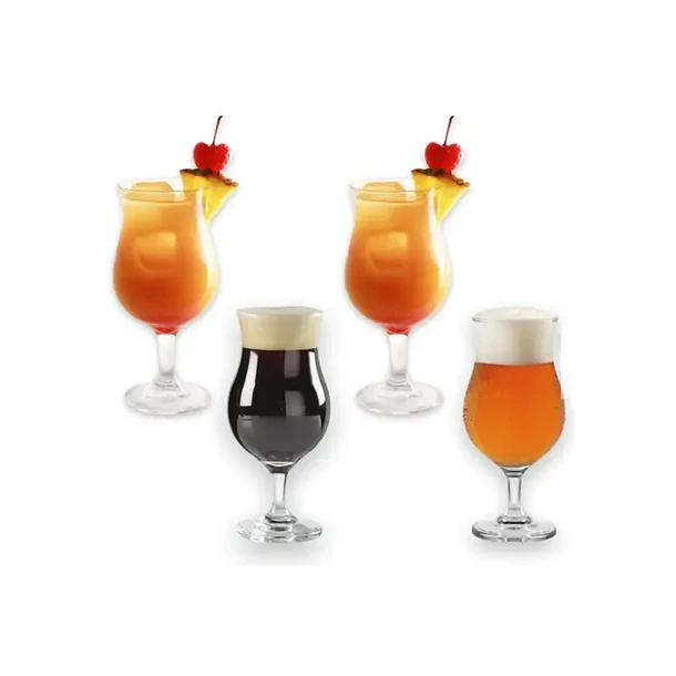 Set De 4 Copas Cerveza Praga 2