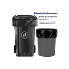 Bolsa De Basura Negra 90x130cm Extra Grande Alta Resi 3