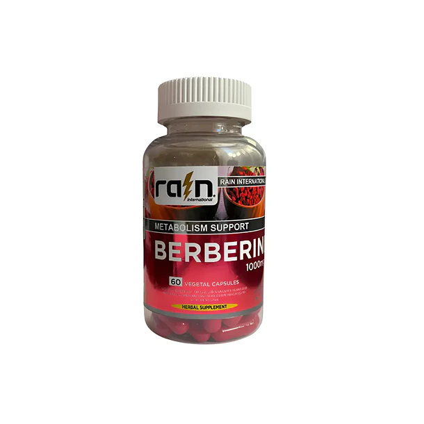Berberina 1000 Mg Rain Cápsulas Suplemento Apoya Metabolismo 1