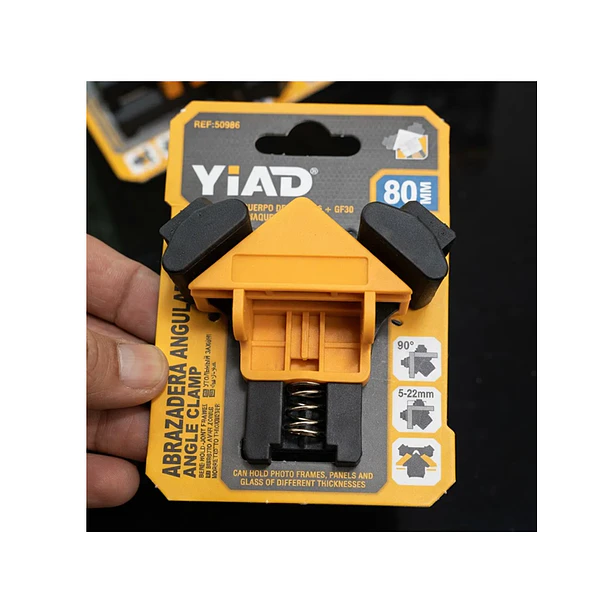 Abrazadera De Ángulo Yiad 80mm Para Carpintería 2