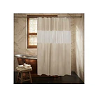  Cortina De Baño 180x180cm 100% Peva Con 12 Anillos 4