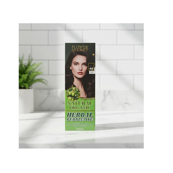 Shampoo Cubre Canas Color Marron Oscuro 4.0 400 Ml 3