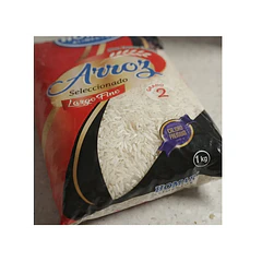 Arroz Alimentos Seleccionado Largo Fino Grado 2 1kg