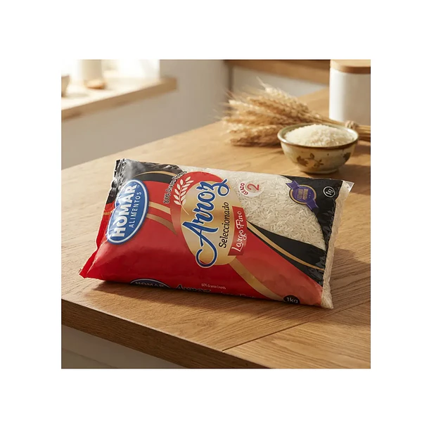 Arroz Alimentos Seleccionado Largo Fino Grado 2 1kg 4