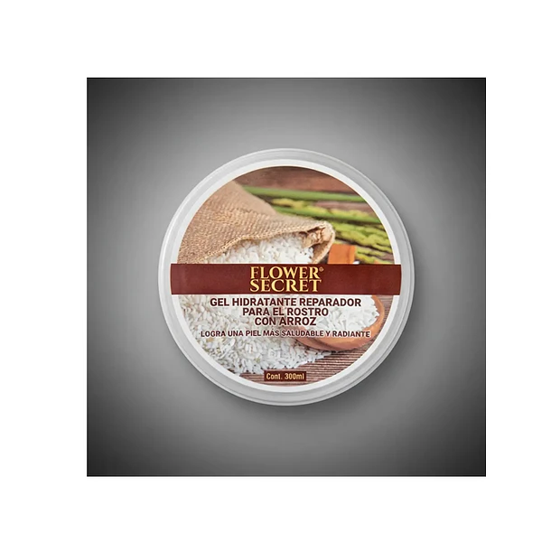 Gel Hidratante Reparador Para El Rostro Con Arroz 1