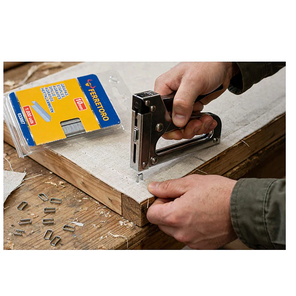 Grapas Para Carpinteria Madera 10mm 1.000 Unidades 1