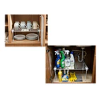 Repisa Plegable Metálica Blanca Para Cocina 4