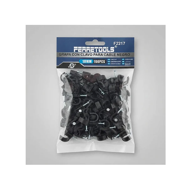 Grapas Sujetador De Cable 10mm 1