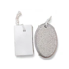 Piedra Pómez Blanca Rectangular Y Ovalada Para Pies 1