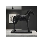 Escultura Caballo Diseño Moderno NEGRO 2