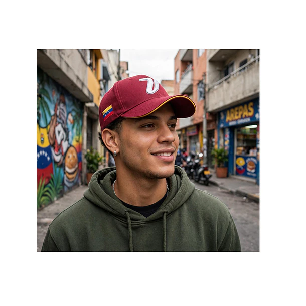 Gorra Béisbol Logo V De Venezuela Alta Calidad 6