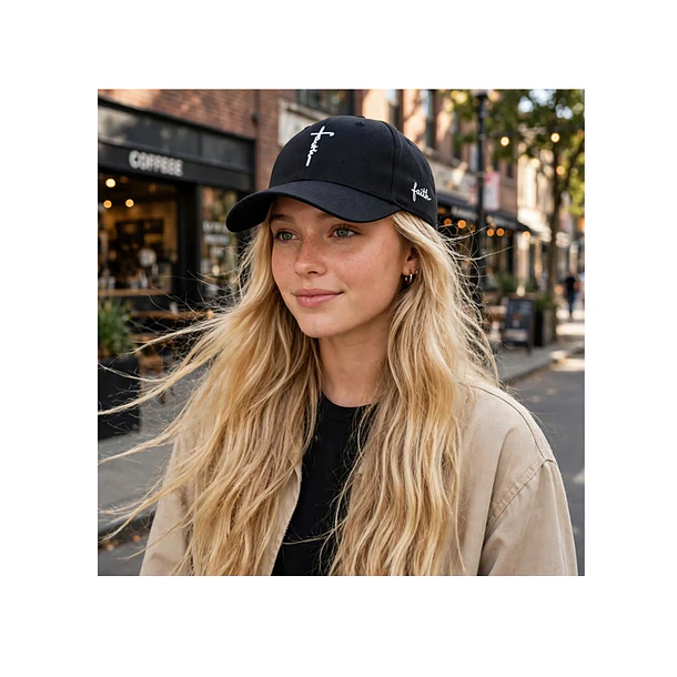 Jockey Gorra Con Bordado 'faith' Unisex 7