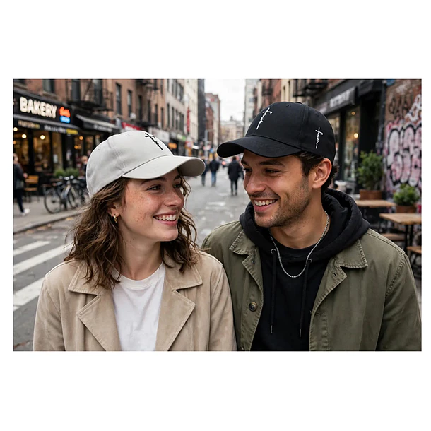 Jockey Gorra Con Bordado 'faith' Unisex 1
