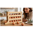 Huevera De Madera Para Huevos Con Diseño 3