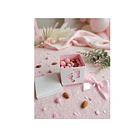 Pack 10 Caja De Regalo Con Huellas De Bebé Y Lazo 3