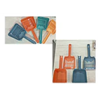 Pala Recogedora De Arena Para Gatos Plástica Colores Surtido 4