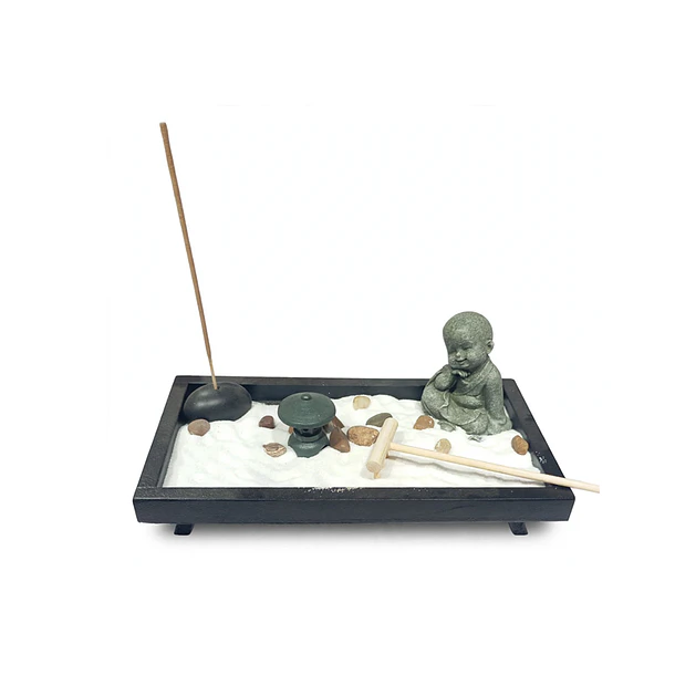 Jardín Zen De Escritorio Con Figura De Buda Y Accesorios- COPIA 1
