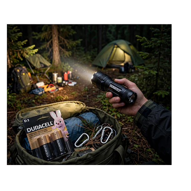 Pilas D2 Duracell Alcalinas Pack 2 2