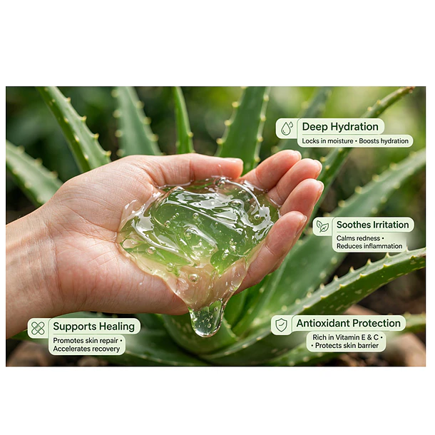 Flower Secret Aloe Vera Gel Facial 3