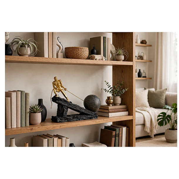 Escultura Figurativa Original Para Hogar 4