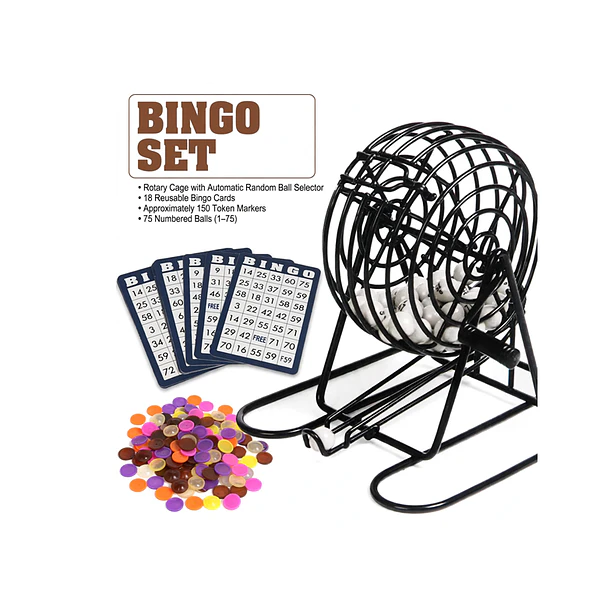 Bingo Set Juego De Mesa 5