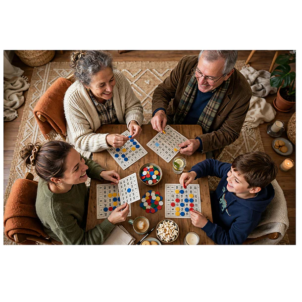 Bingo Set Juego De Mesa 3