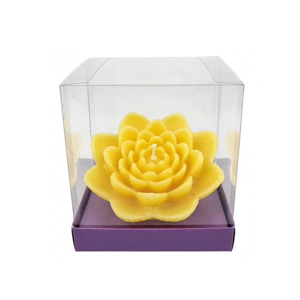 Vela Decorativa Diseño Flor De Loto 2