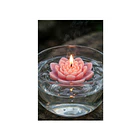 Vela Decorativa Diseño Flor De Loto 6